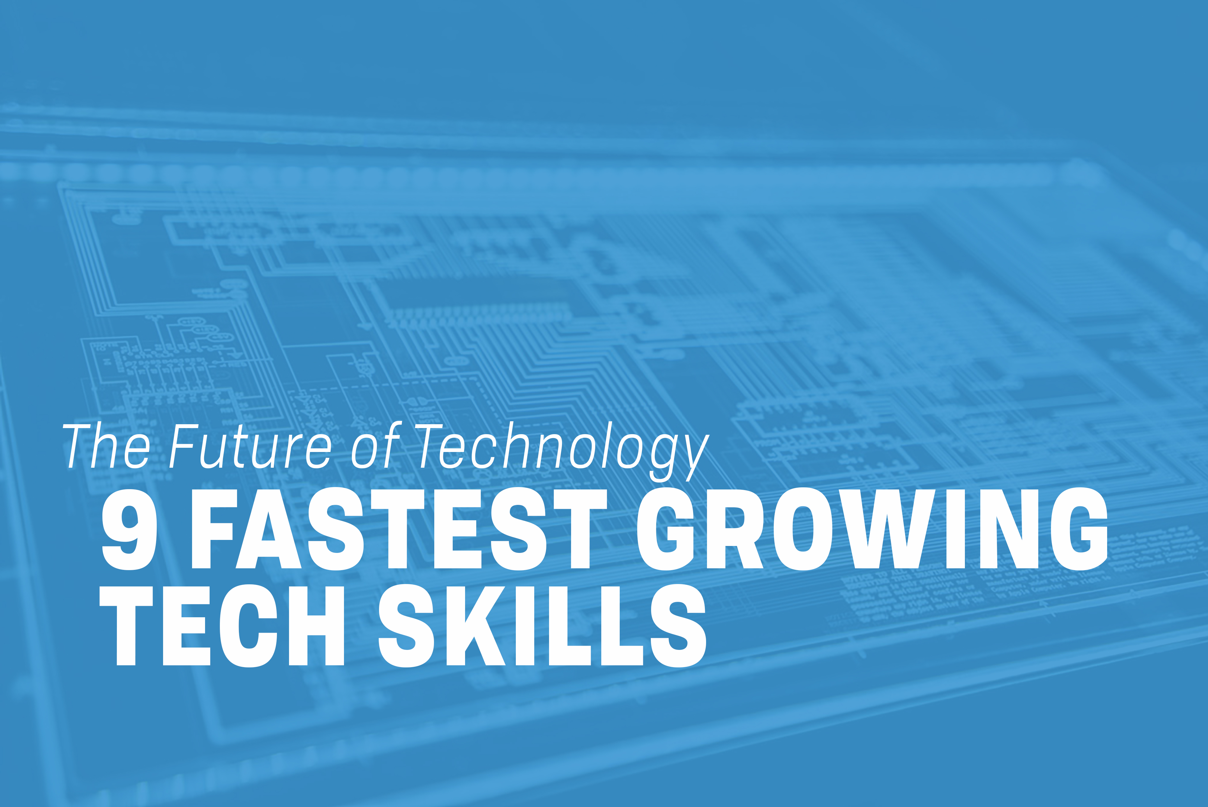 You are currently viewing 9 Fastest Growing Tech Skills