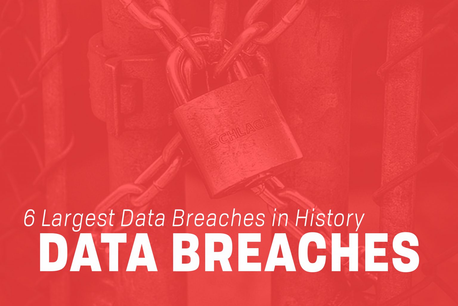 6 Largest Data Breaches in History IT Services in Utah CRT