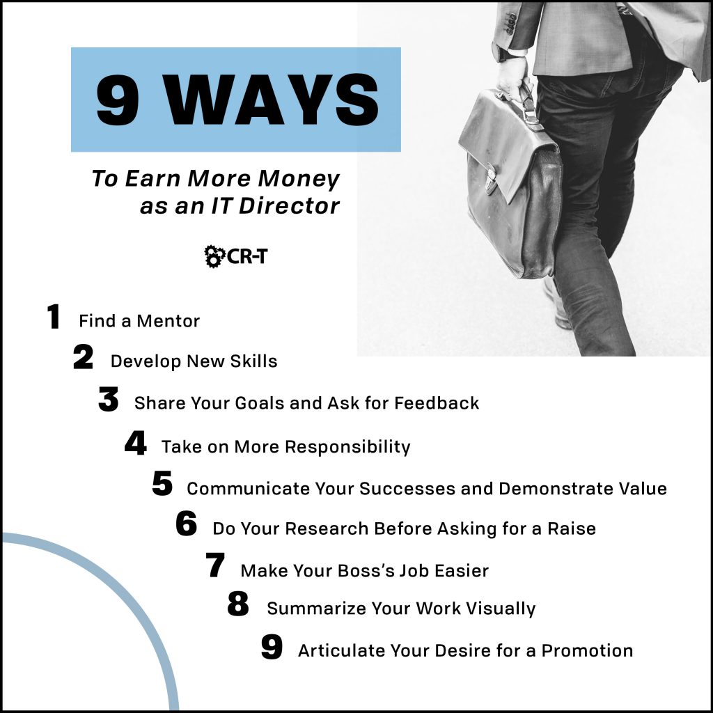 9 Ways to Earn More Money as an IT Director