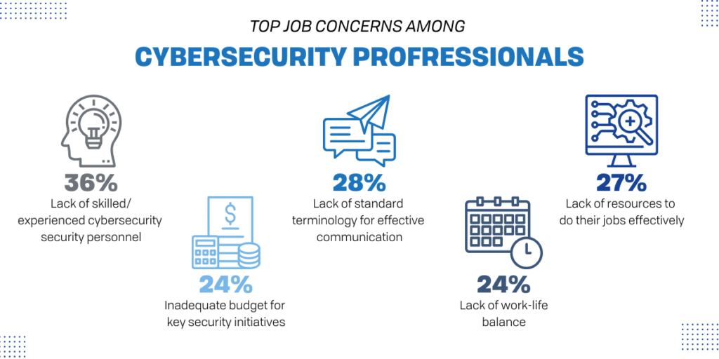 Top Concerns Among Cybersecurity Professionals