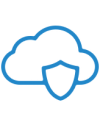 Cloud Protection IT security services icon